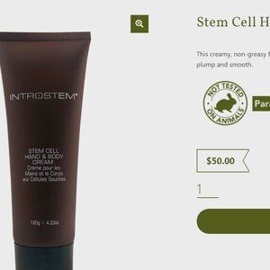 INTROSTEM  Stem Cell Hand & Body Cream 120g